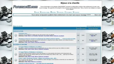 Bijoux à la cheville