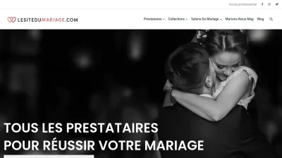 Le site du mariage